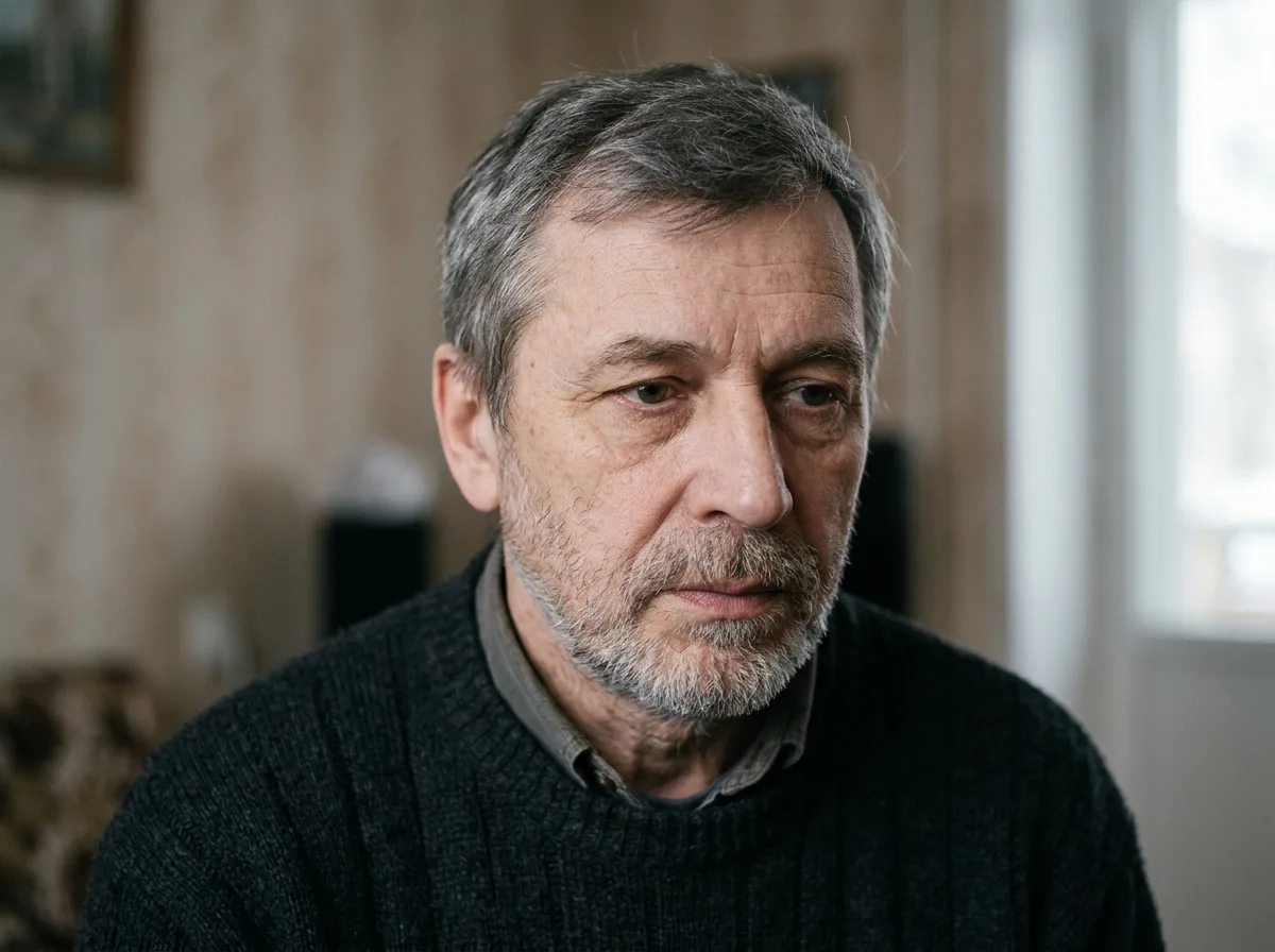 Аватар Николая Г., мужчина 50-60 лет, нейтральный фон, портрет анонимного пациента выездной наркологической службы СПб